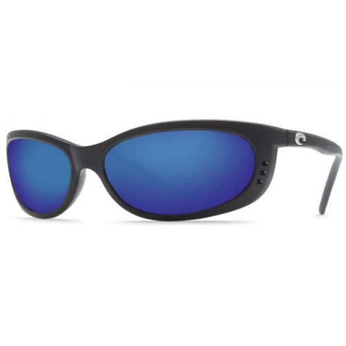 Costa Fathom Matte Black 580G blue mirror