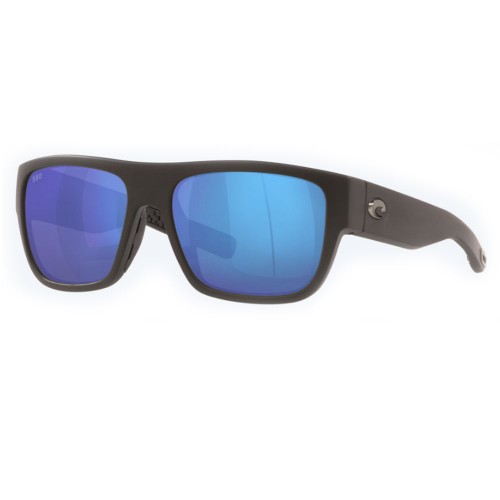 Sampan Matte Black 580P blue mirror