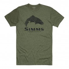 Wood Trout Fill Simms T-shirt