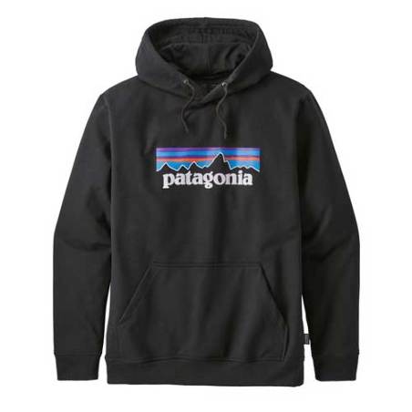 Sudadera Patagonia Capucha Negra