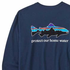 Home Water Trout Responsibili-Tee L/S LMBE