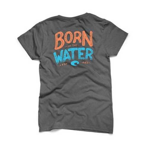 Camiseta Costa Worn on the Water charcoal - talla S