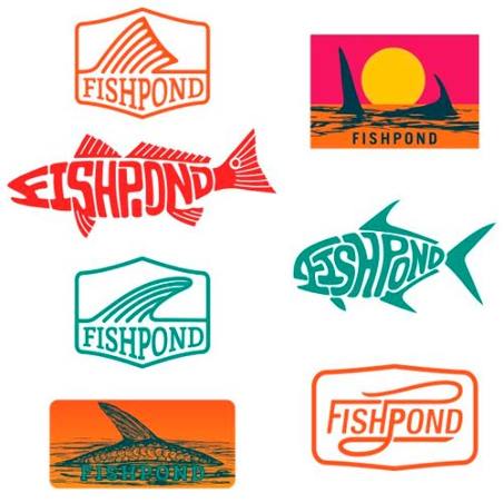 Pack Pegatinas Fishpond Salty Sticker Bundle