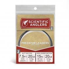 Predator Leader Scientic Anglers 20LB 2Pack