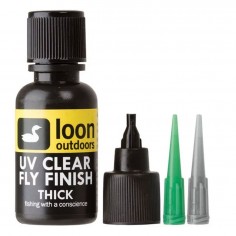 UV clear fly finish thick...
